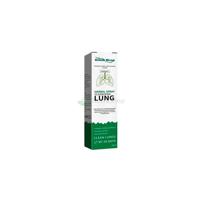 South Moon Lung Spray - remedy for nicotine addiction