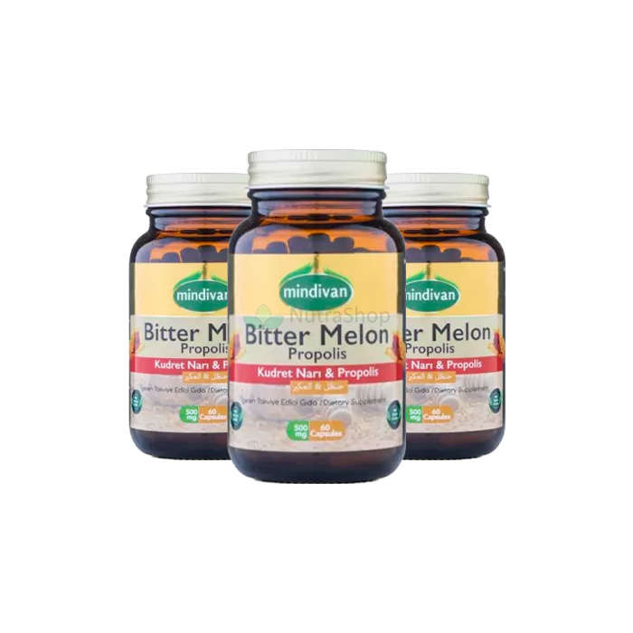 Bitter melon & propolis - Food supplement to improve potency Bitter melon & propolis - Food supplement to improve potency
