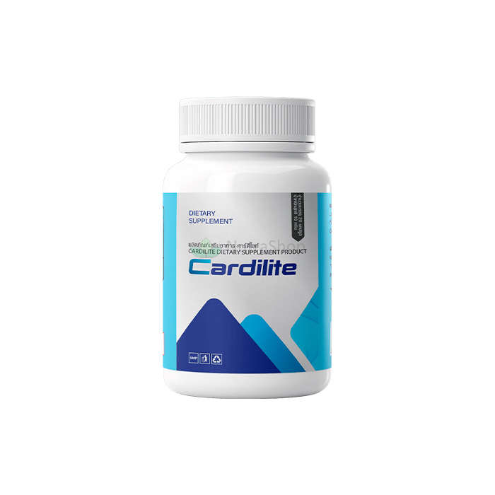 Cardilite - อาหารเสริมเพื่อรักษาความดันโลหิต Cardilite - อาหารเสริมเพื่อรักษาความดันโลหิต