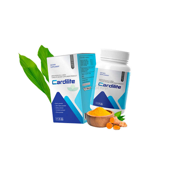 Cardilite - อาหารเสริมเพื่อรักษาความดันโลหิต Cardilite - อาหารเสริมเพื่อรักษาความดันโลหิต