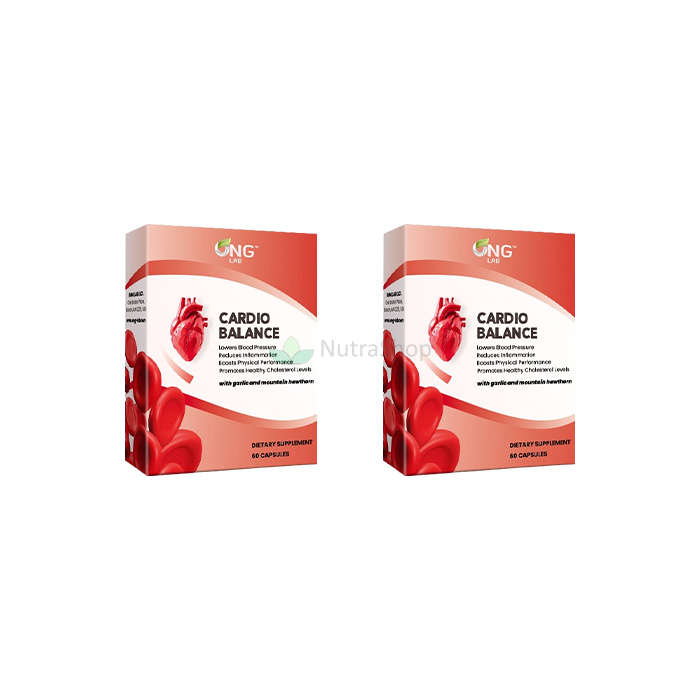 Cardio Balance Capsules - Food supplement to maintain blood pressure Cardio Balance Capsules - Food supplement to maintain blood pressure
