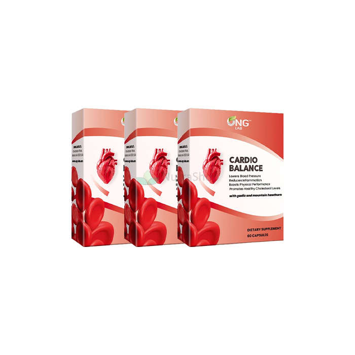 Cardio Balance Capsules - Food supplement to maintain blood pressure Cardio Balance Capsules - Food supplement to maintain blood pressure