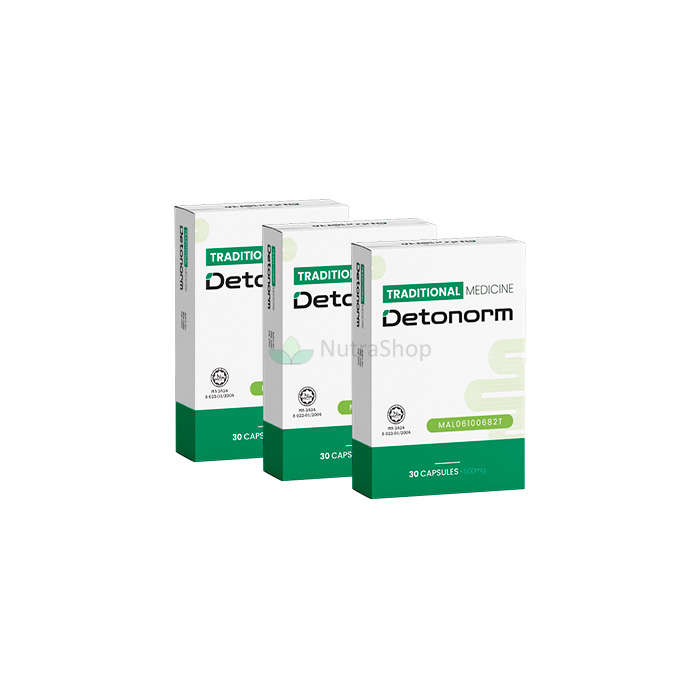 Detonorm - Tambahan makanan dari jangkitan parasit badan Detonorm - Tambahan makanan dari jangkitan parasit badan