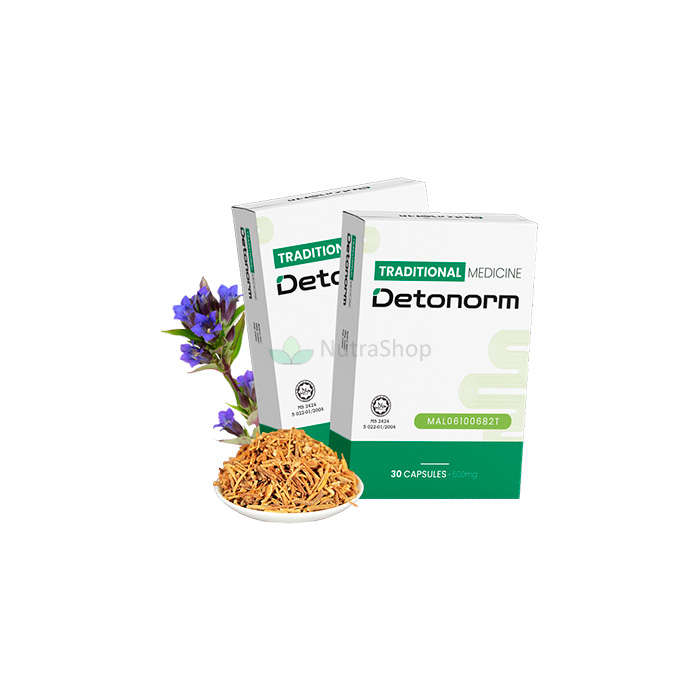 Detonorm - Tambahan makanan dari jangkitan parasit badan