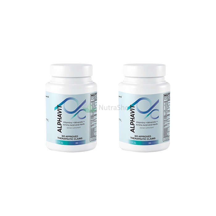 Alphavit Capsules - Food supplement to maintain the health of the organs of vision