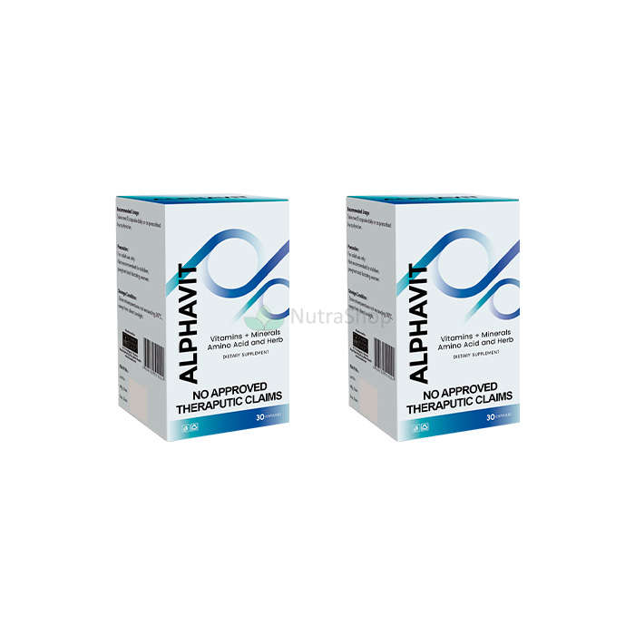 Alphavit Capsules - Food supplement to maintain the health of the organs of vision