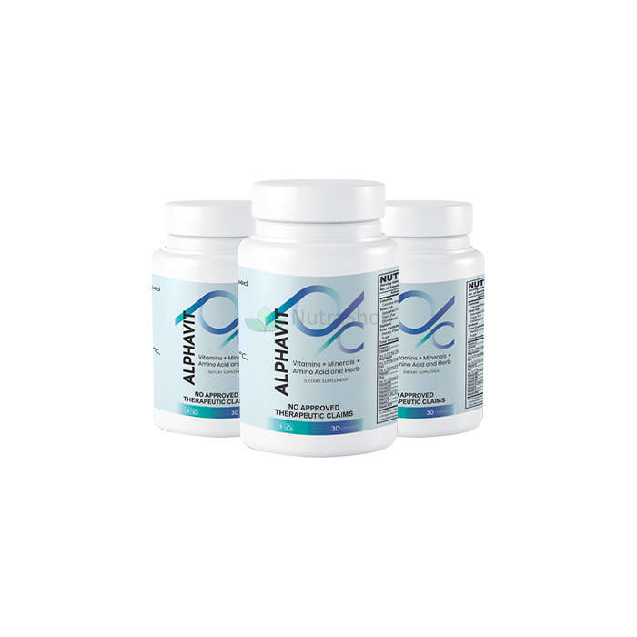 Alphavit Capsules - Food supplement to maintain the health of the organs of vision