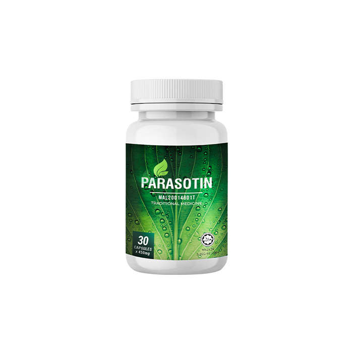 Parasotin - Makanan tambahan dari kerosakan parasit ke badan
