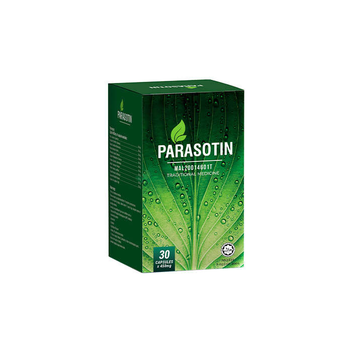 Parasotin - Makanan tambahan dari kerosakan parasit ke badan