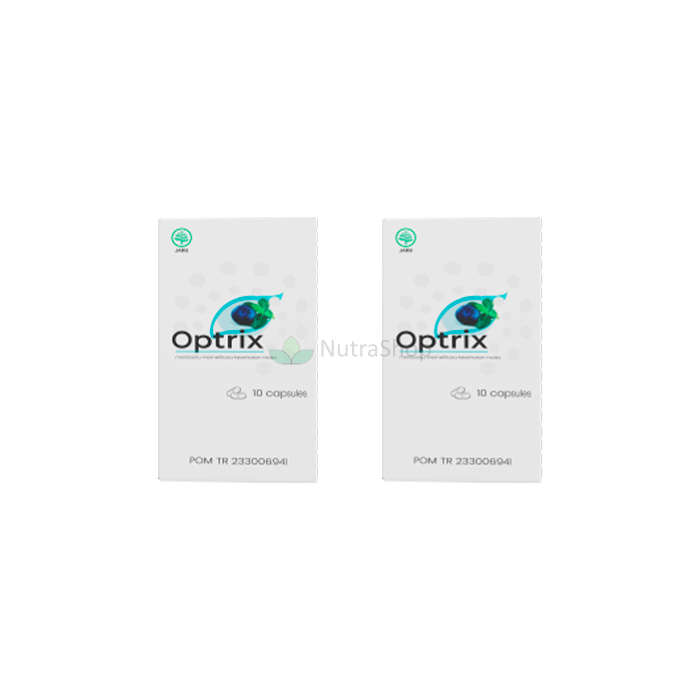 Optrix Capsules - Suplemen makanan untuk menjaga kesehatan organ penglihatan Optrix Capsules - Suplemen makanan untuk menjaga kesehatan organ penglihatan