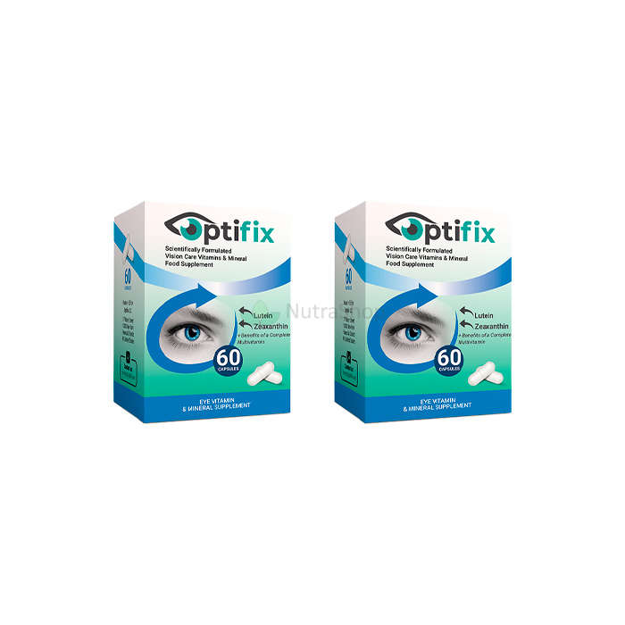 Optifix Capsules - Food supplement to maintain the health of the organs of vision Optifix Capsules - Food supplement to maintain the health of the organs of vision
