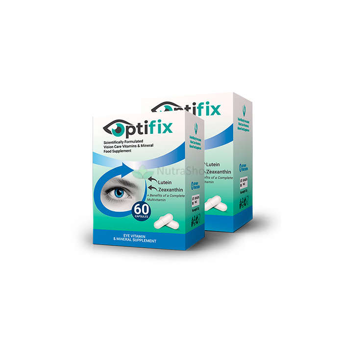 Optifix Capsules - Food supplement to maintain the health of the organs of vision Optifix Capsules - Food supplement to maintain the health of the organs of vision