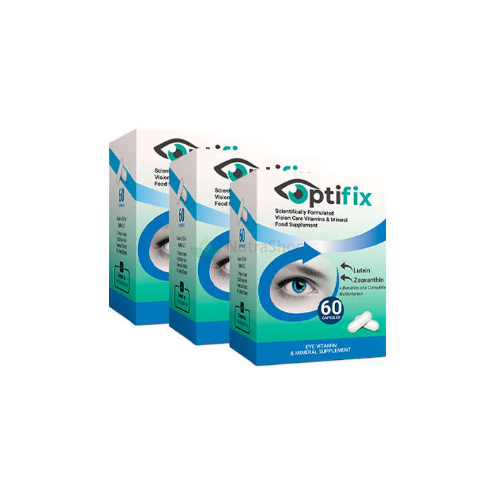 Optifix Capsules - Food supplement to maintain the health of the organs of vision Optifix Capsules - Food supplement to maintain the health of the organs of vision