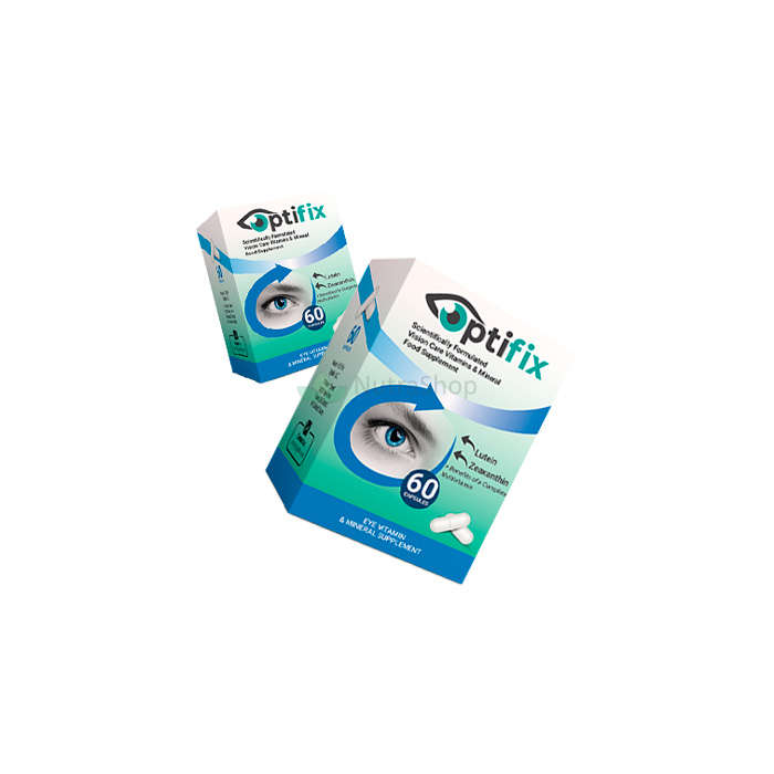 Optifix Capsules - Food supplement to maintain the health of the organs of vision Optifix Capsules - Food supplement to maintain the health of the organs of vision