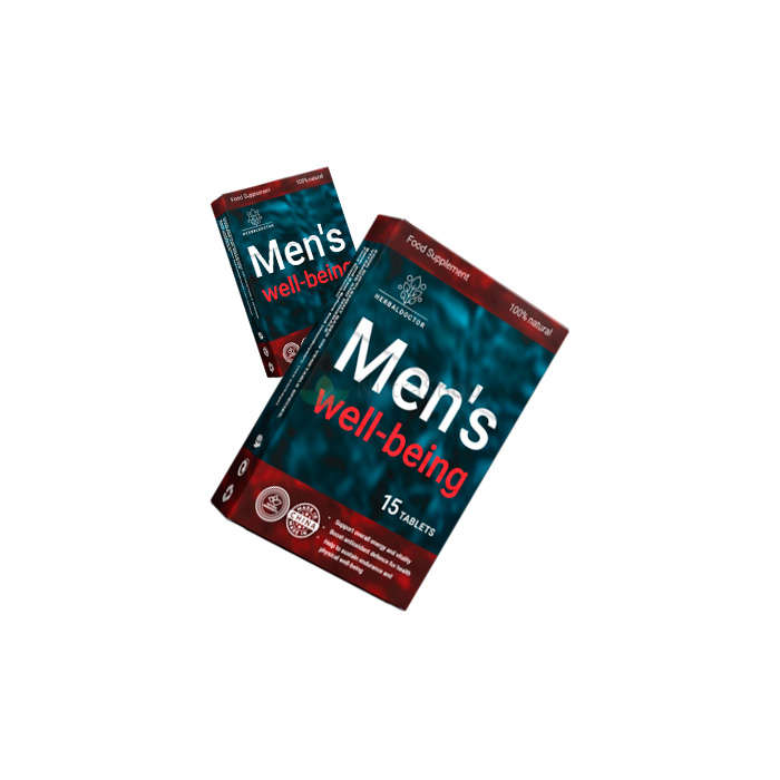 Mens Well Being - Food supplement to improve potency Mens Well Being - Food supplement to improve potency