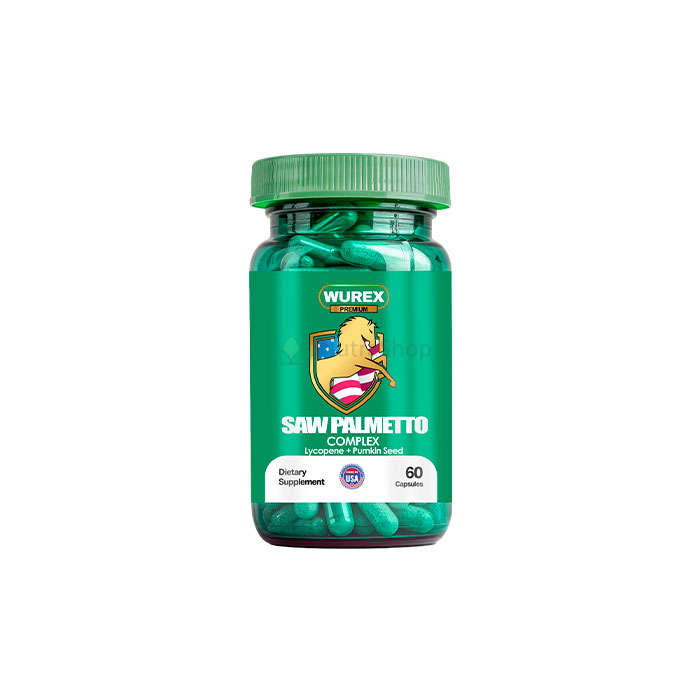 Wurex Saw Palmetto - Food supplement to maintain the health of the prostate gland Wurex Saw Palmetto - Food supplement to maintain the health of the prostate gland