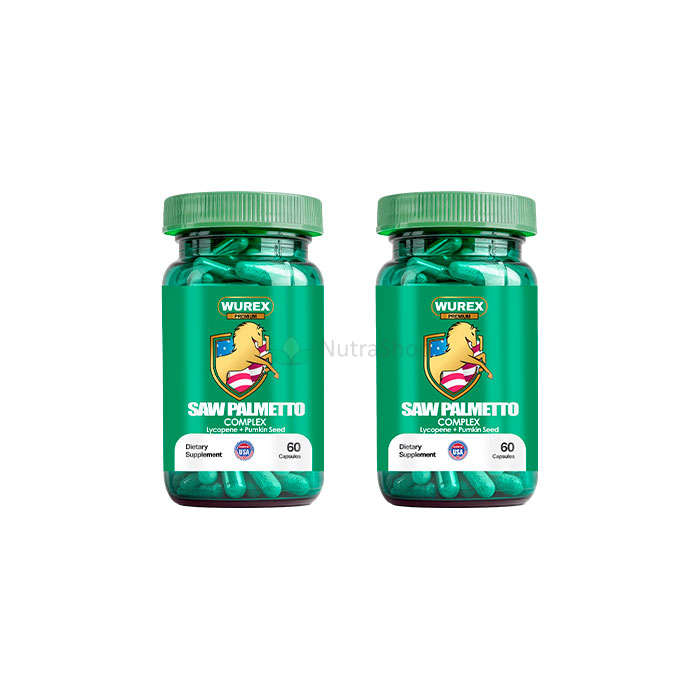 Wurex Saw Palmetto - Food supplement to maintain the health of the prostate gland Wurex Saw Palmetto - Food supplement to maintain the health of the prostate gland