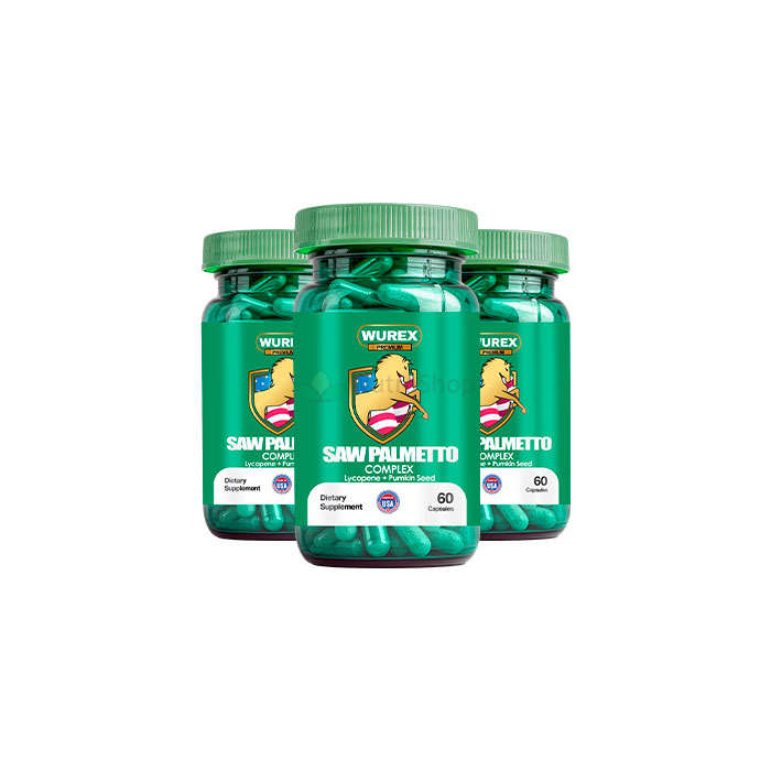 Wurex Saw Palmetto - Food supplement to maintain the health of the prostate gland Wurex Saw Palmetto - Food supplement to maintain the health of the prostate gland