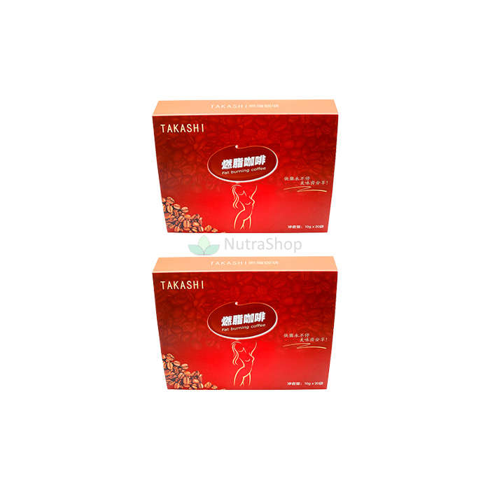 Fat Burning Coffee - Suplemen makanan untuk penurunan berat badan yang cepat dan cekap