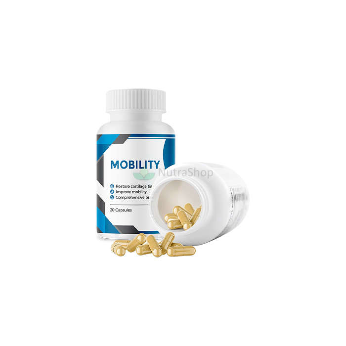 Mobility Capsules - makanan tambahan untuk mengukuhkan sendi dan meningkatkan mobiliti mereka
